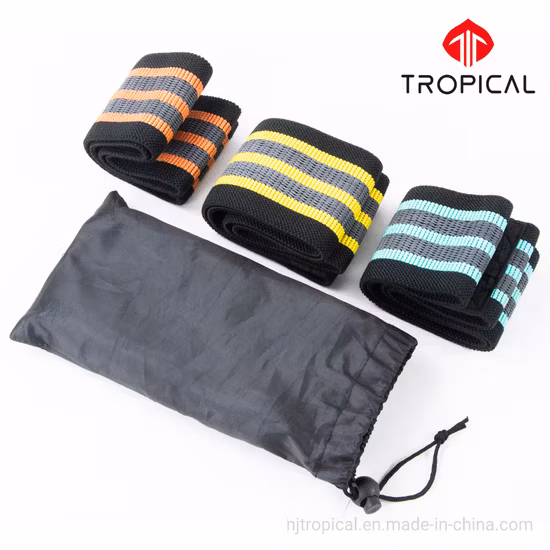 Bandes élastiques de résistance à l'exercice avec poignées en mousse