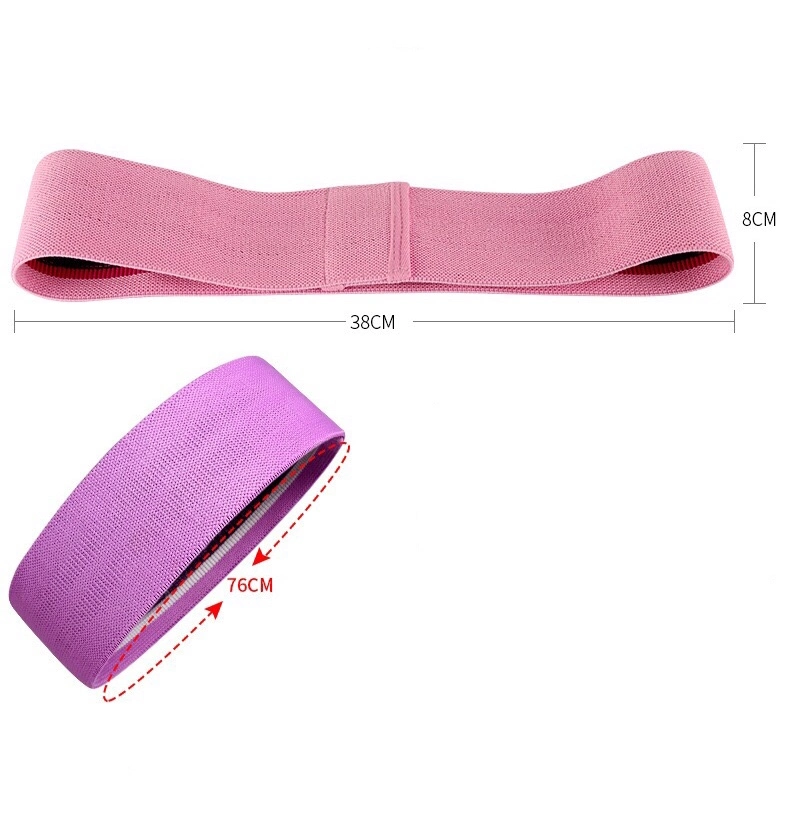 3PCS Set Yoga Exercise Bands for Home Gym Fitness Hip Resistance Band