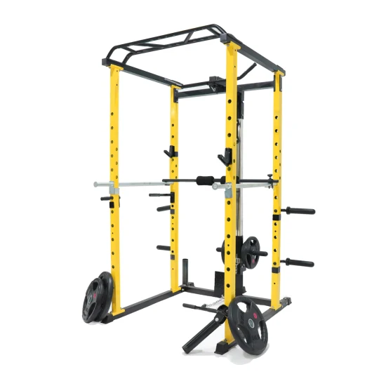 Power Cage en option Lat Pull-Down Attachment, Q235 Steel 1000lbs Capacity, Customized Accept Strength Training Fitness Equipment