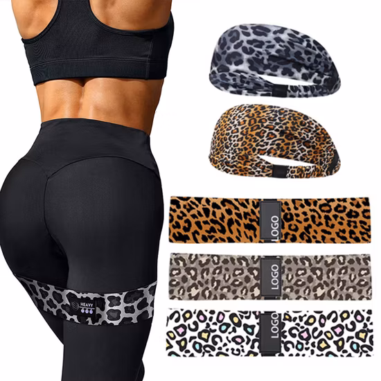 1028 # meilleure vente Fitness femmes beauté bout à bout hanche Cirle boucle résistance corps façonnage bande tricotée pour le Yoga à la maison