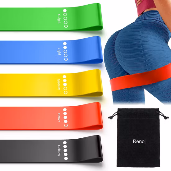Commerce de gros personnalisé Fitness Set bandes de résistance bandes d'entraînement bandes extensibles pour femmes hommes