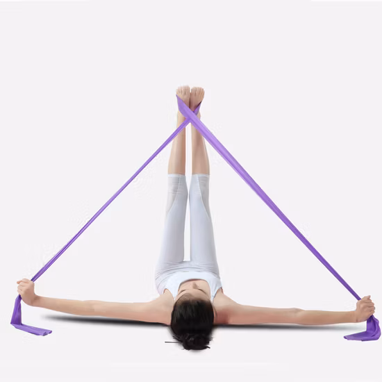 Bandes de boucle de résistance Bandes élastiques de yoga, Développeur de poitrine Pilates Exercices d'entraînement sportif Gym Exercices de fitness Équipement d'entraînement