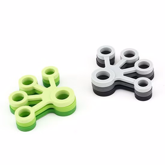Finger Grip Silicone Ring Gripper Strengthener Exerciseur Trainer Bande de résistance