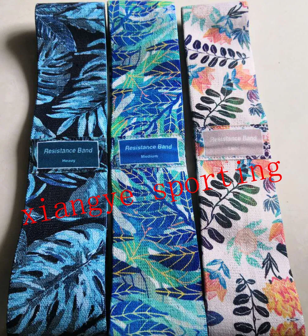 Fitness Training Latex Resistance Rubber Tirant vers le haut des bandes d'exercice de yoga pour la salle de gym à domicile