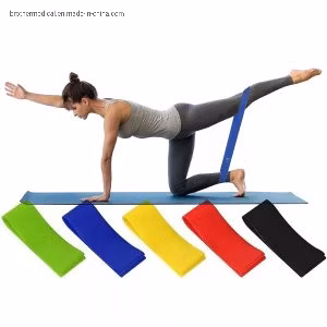 Logo personnalisé imprimé Yoga Gym exercice Fitness marque bandes de résistance pour jambes fessiers butin hanche
