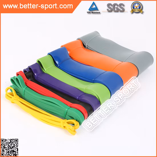 Prix ​​usine Fitness exercice entraînement bandes de Yoga bandes de résistance élastiques longues bandes de hanche bande de résistance personnalisée équipement de gymnastique